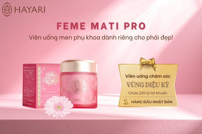Bổ sung viên men phụ khoa
