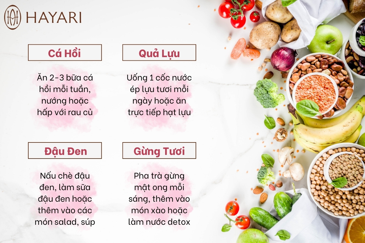 Top 7 thực phẩm cân bằng nội tiết tố cho phụ nữ sau sinh