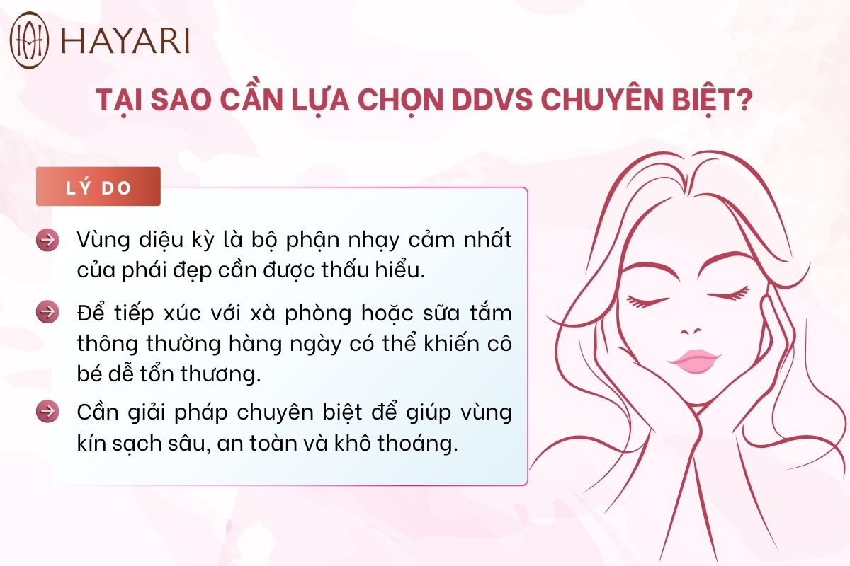 Tại sao cần lựa chọn dung dịch vệ sinh phụ nữ chuyên biệt?