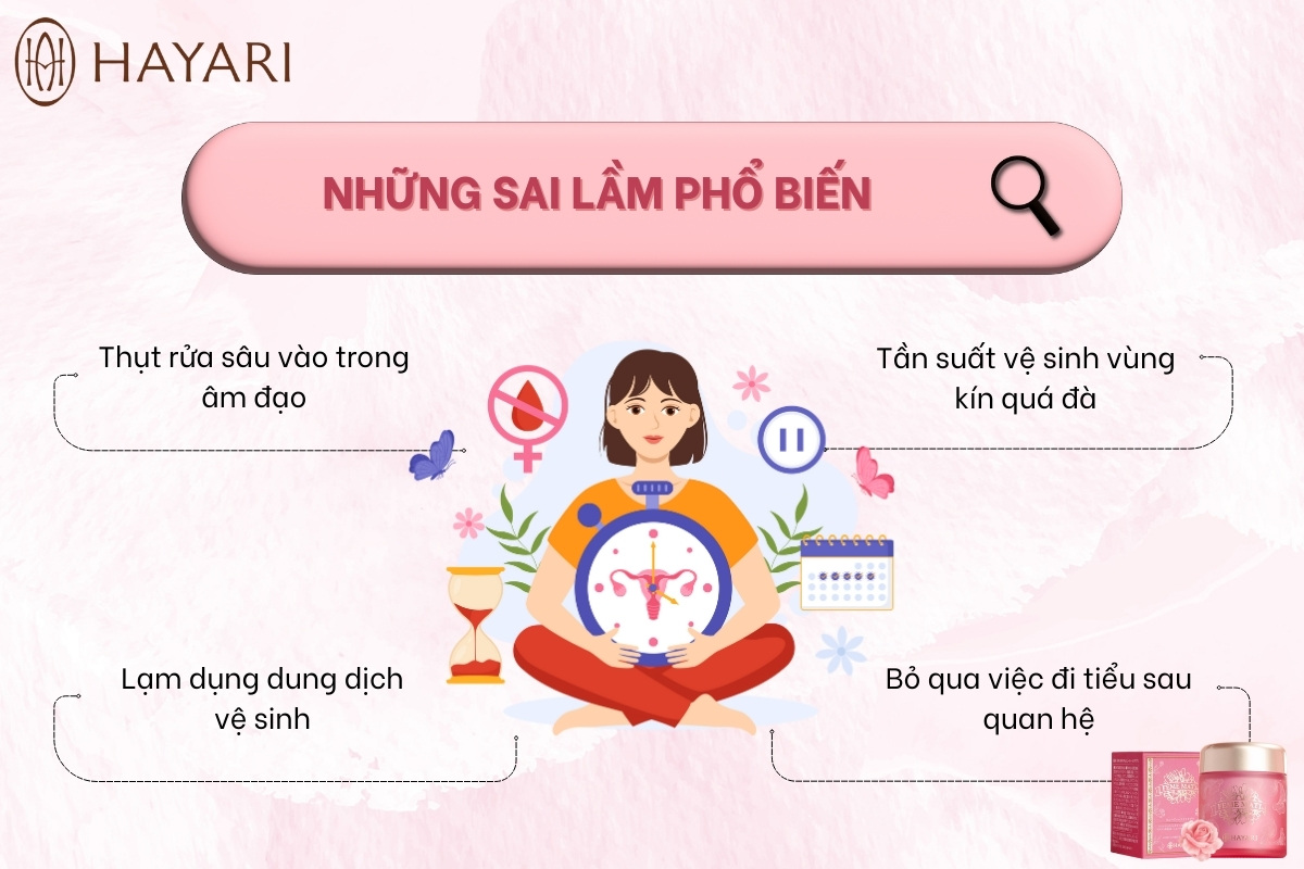 Những sai lầm phổ biến cần tránh sau quan hệ